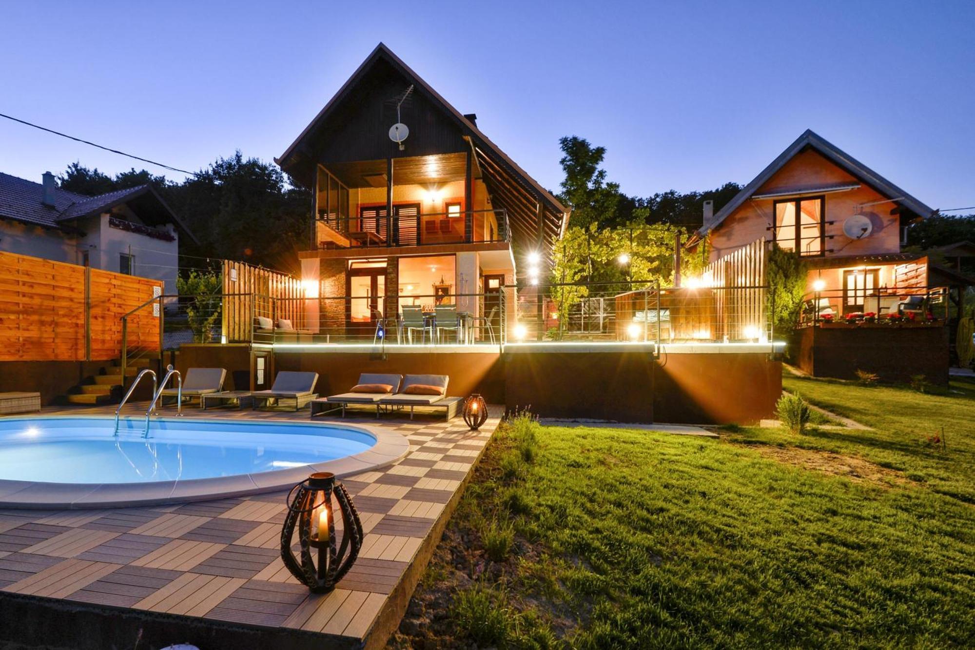 Jura'S Wellness House - Happy Rentals Biskupec Zelinski エクステリア 写真